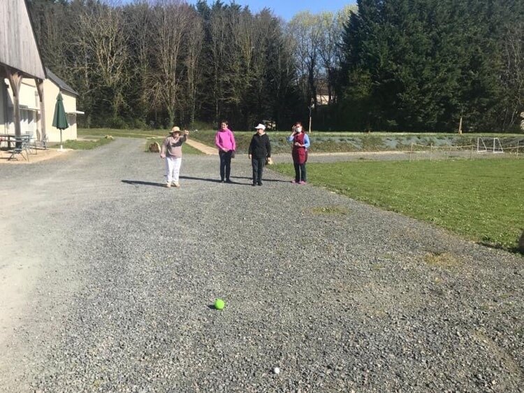 Pétanque Abbaye vert